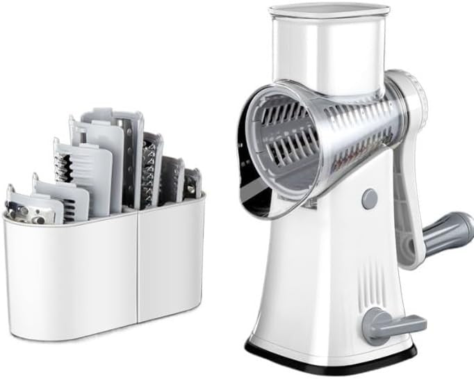 Manual Ice Shaver Snow Cone Maker Portable Hand Crank Slushie Machine