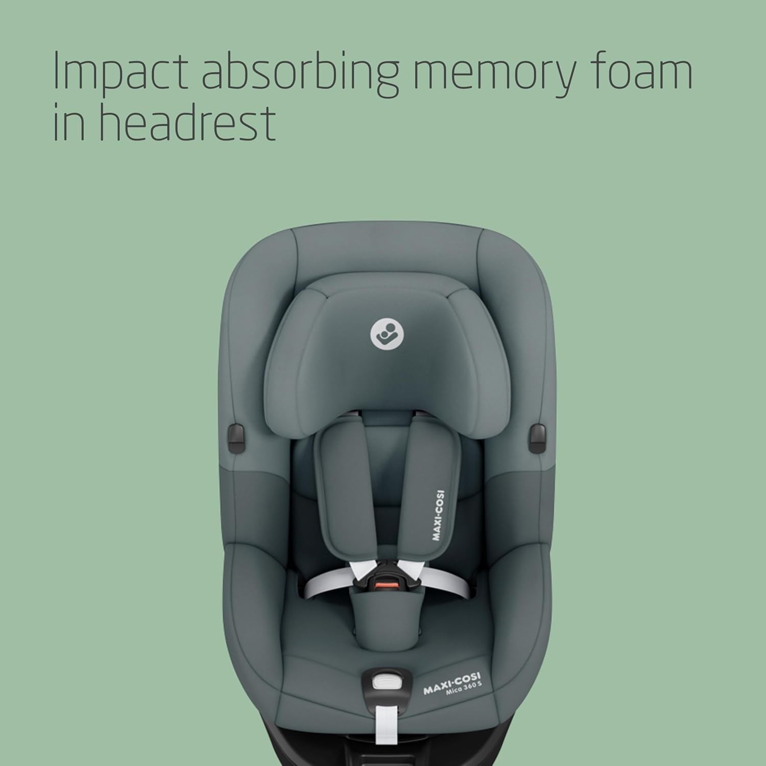 360° Rotating i-Size Car Seat ISOFIX 0–4 Years Impact Protection
