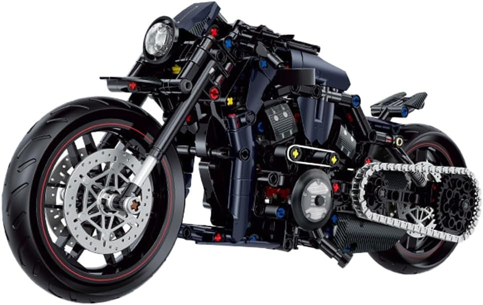 Motorbike Building Kit 623pcs – Technic Motorcycle Model for Adults & Kids
