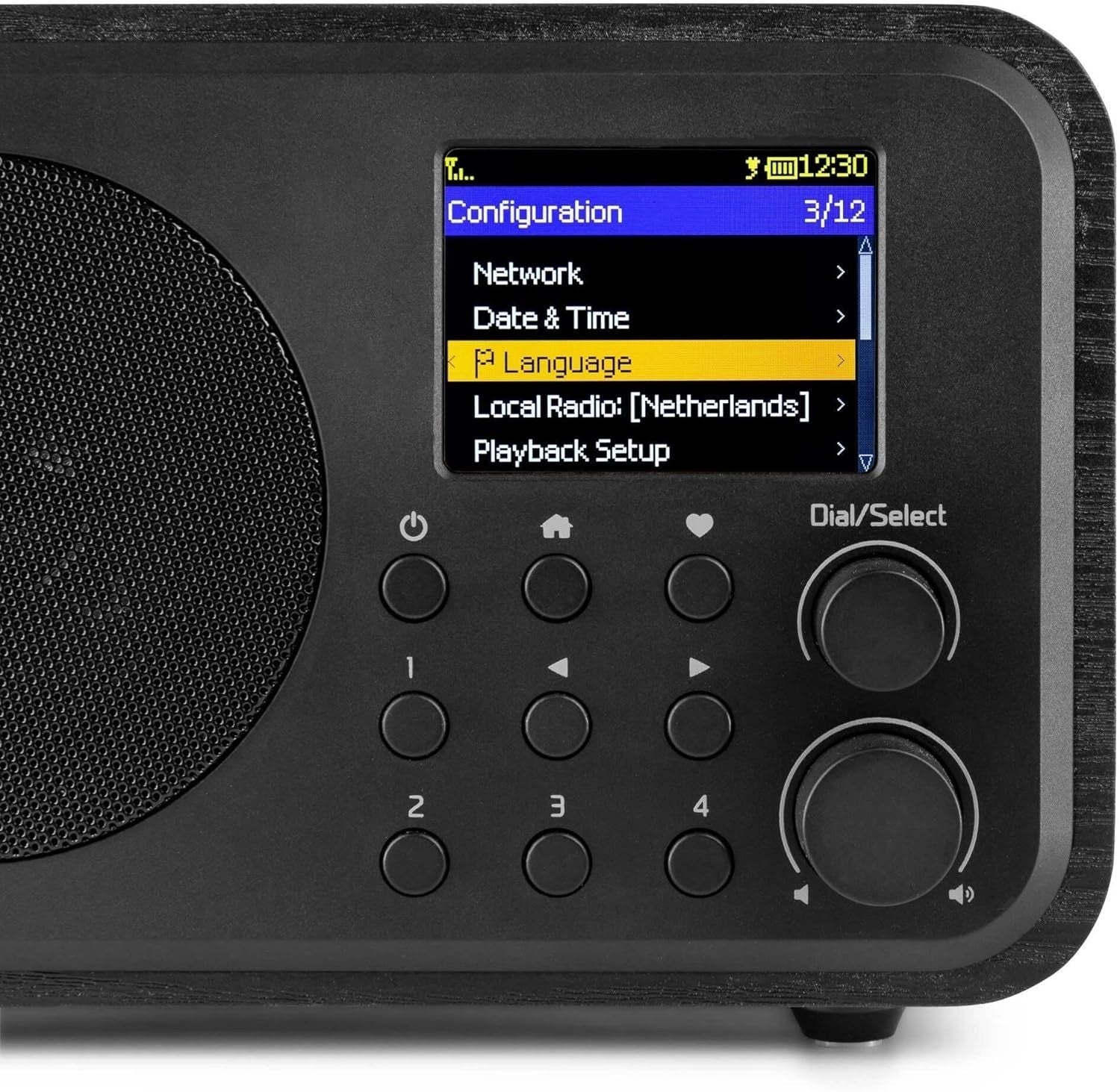 Portable DAB/DAB+ Internet Radio with Bluetooth, FM & Alarm Clock