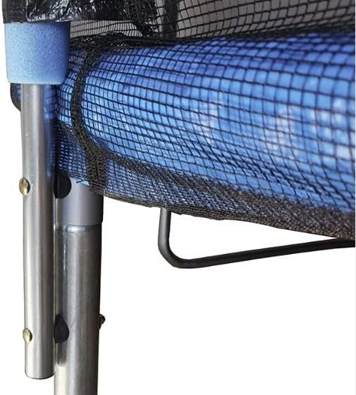 6ft Kids Trampoline with Safety Enclosure Net Ladder Cover Shoe Bag
