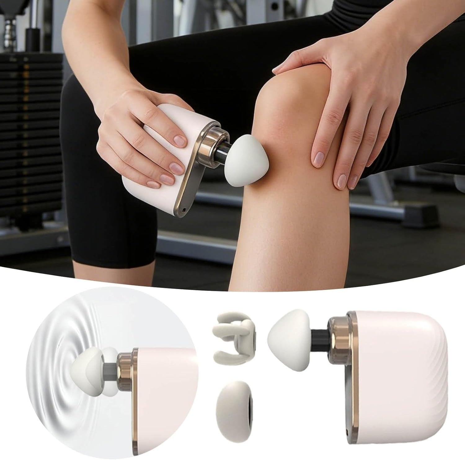 Mini Massage Gun Deep Tissue Percussion Massager Portable Muscle Recovery