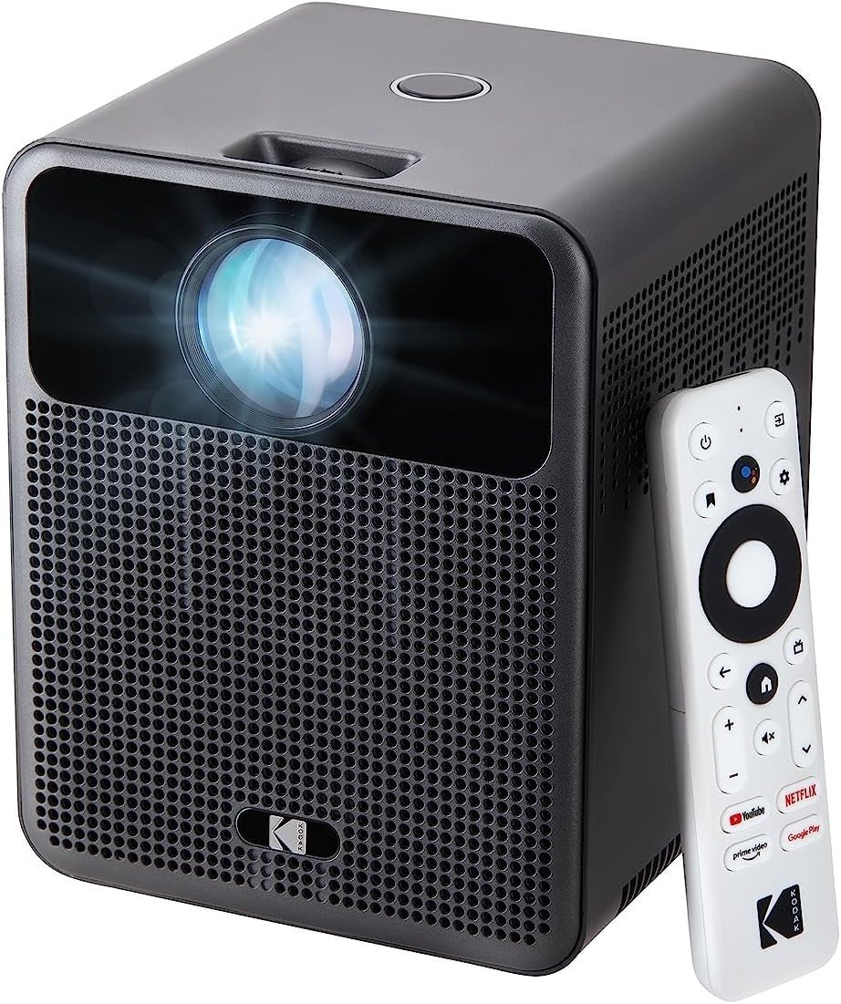 1080P Smart Projector Android TV WiFi Bluetooth 150" Home Theater