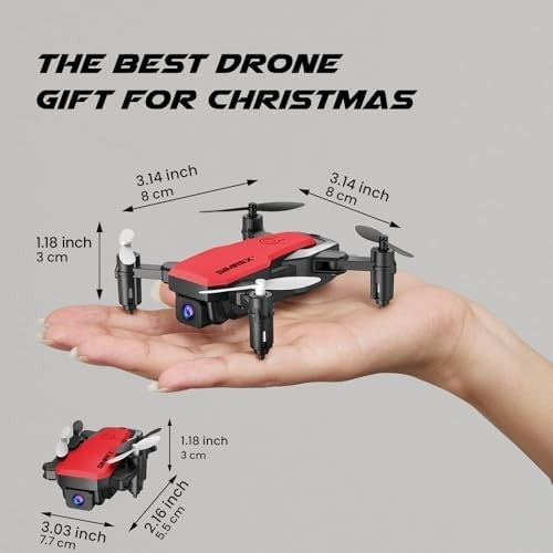 720P HD Mini Drone Foldable Quadcopter WiFi Camera Altitude Hold RC