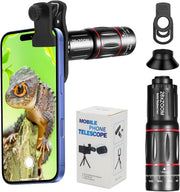 28X25 High Power Monocular with BAK4 Prism FMC Lens Waterproof Compact