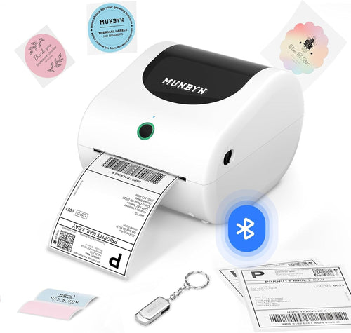 4x6 Bluetooth Shipping Label Printer Wireless Thermal