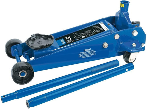 3 Ton Heavy Duty Trolley Jack 135–520 mm Floor Jack Heavy Steel Workshop Lift