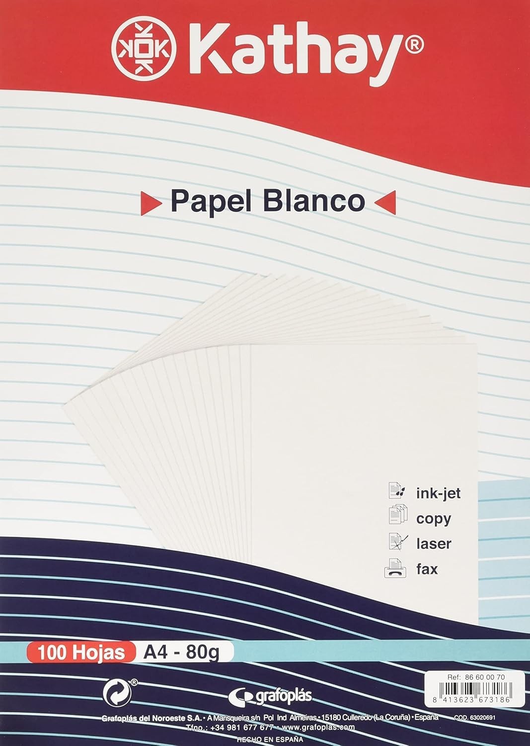 A4 Wi-Fi Colour Ink Tank Printer – Print, Scan & Copy with Paper Pack