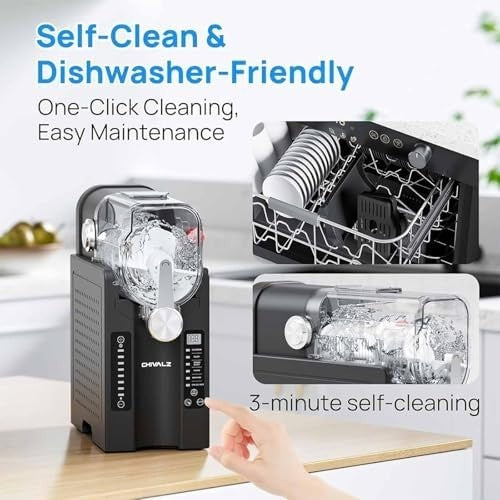 Slushie Machine Frozen Drink Maker No Ice Needed Self Cleaning 1.6L