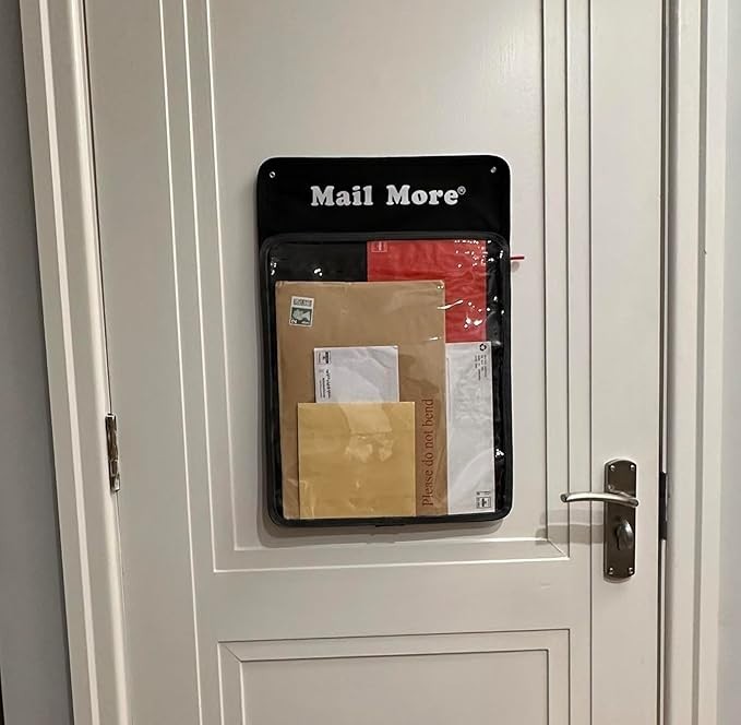 Letter Box Catcher for Front Door – Lockable, Draught Proof, Easy Zip Access