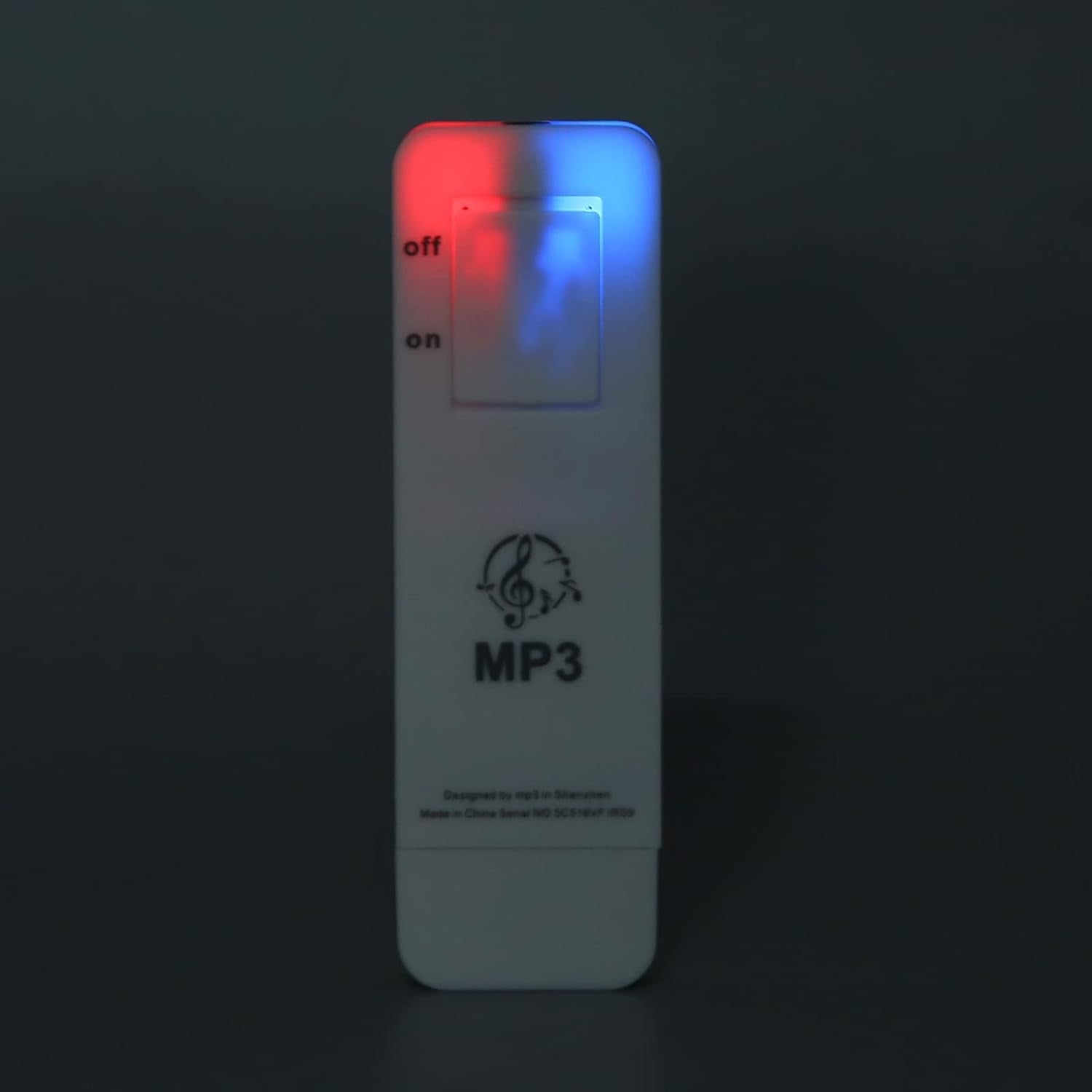 USB MP3 Player Stick HiFi Lossless 64GB Portable White