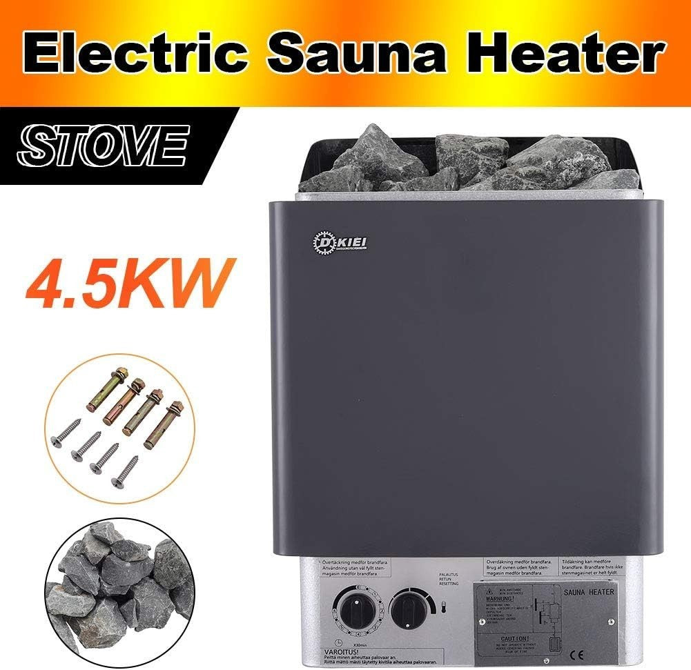 4.5KW Electric Sauna Heater – Built-In Controller, Spa Heater w/ Detox