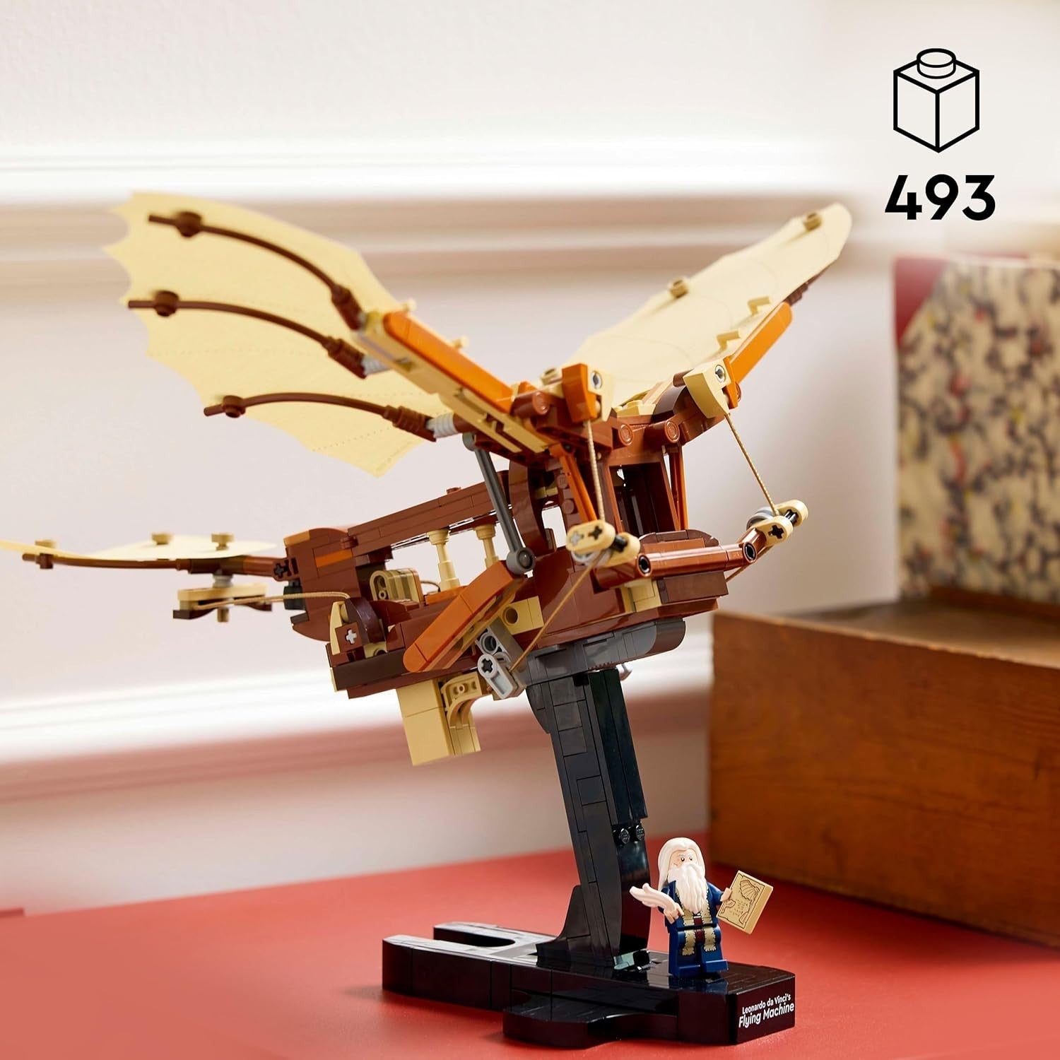 3D Ornithopter Flying Model Kit with Flappable Wings & Display Stand Gift