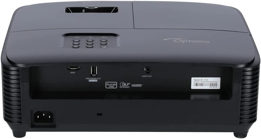 1080P DLP Home Cinema Projector 3400 Lumens Full HD Portable HDMI