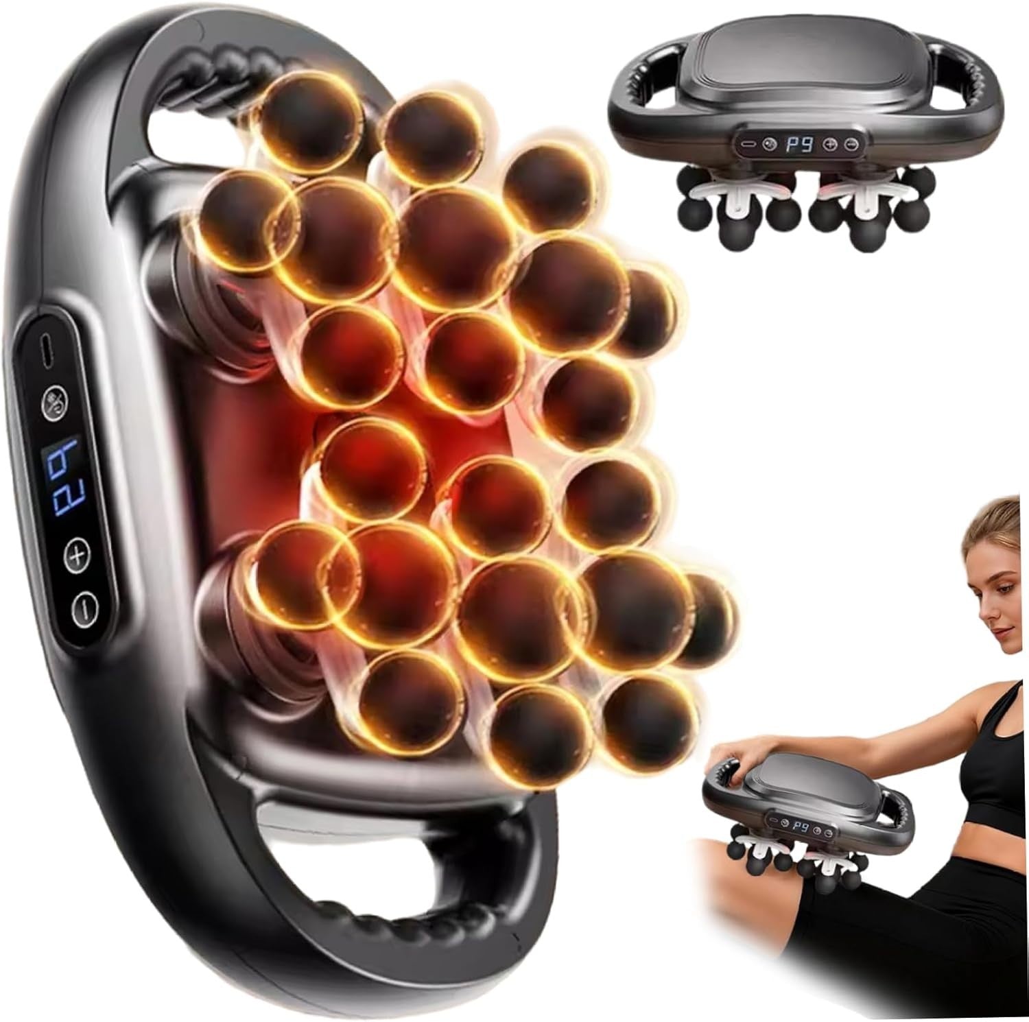 Deep Tissue Percussion Massage Gun 22 Head Full Body Muscle Relief