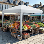 3x3M Heavy Duty Pop Up Gazebo Waterproof Folding Garden Party Tent with Bag