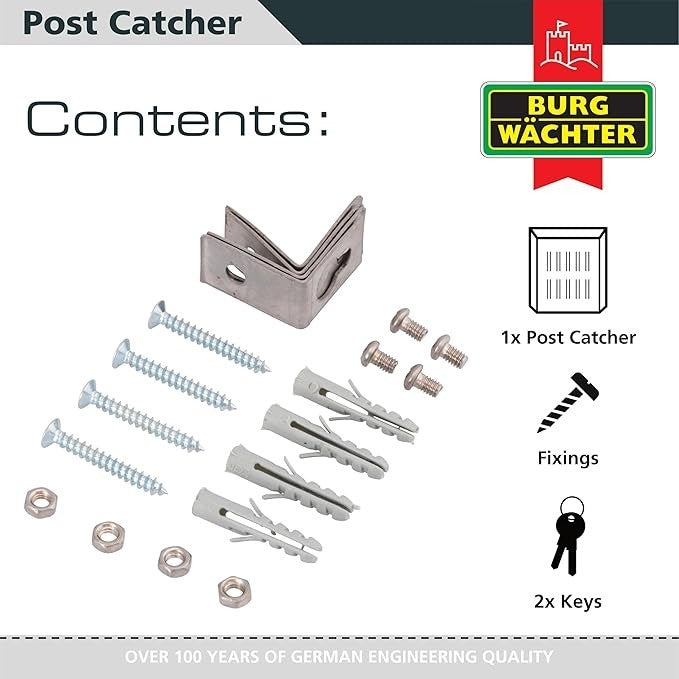 Secure Mail Catcher for Door – Pet Safe, Anti-Fishing, Easy Install, Stylish