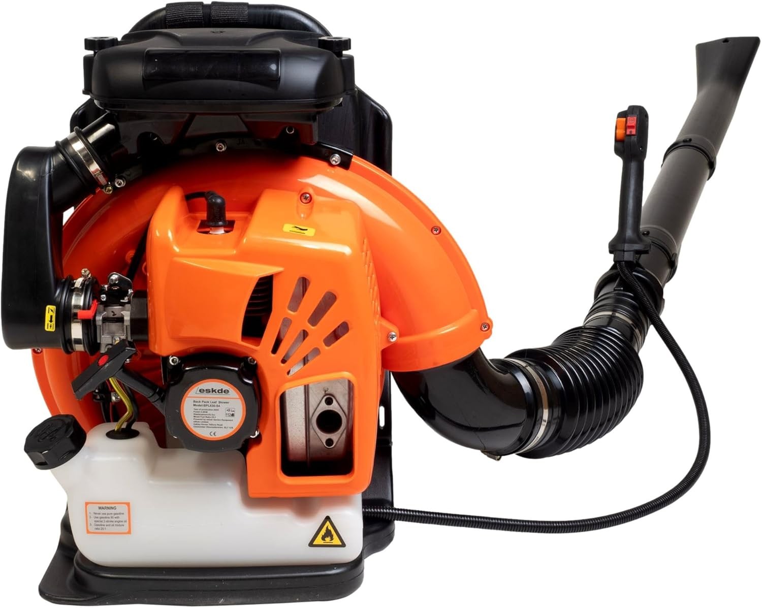 Petrol Backpack Leaf Blower 63cc 2-Stroke High Power Turbo Nozzle