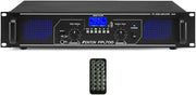 700W Digital Bluetooth Amplifier DJ PA Stereo USB SD AUX RCA Remote