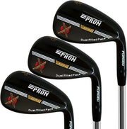 Men’s Golf Wedge Set 50° 54° 58° Right Hand Stiff Steel Legal Grooves