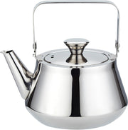 Stainless Steel Teapot 1.2L with Infuser Loose Leaf Tea Pot Silver