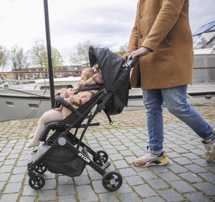 Ultra Compact Travel Pushchair 0–3 Years, One-Hand Fold, Cabin Size