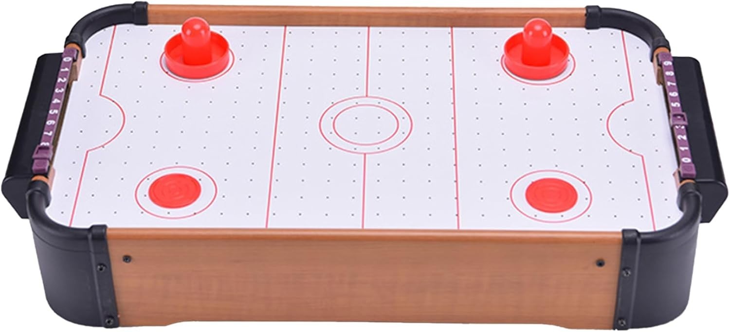 20in Tabletop Air Hockey Game Kids Mini Powerful Fan Family Fun