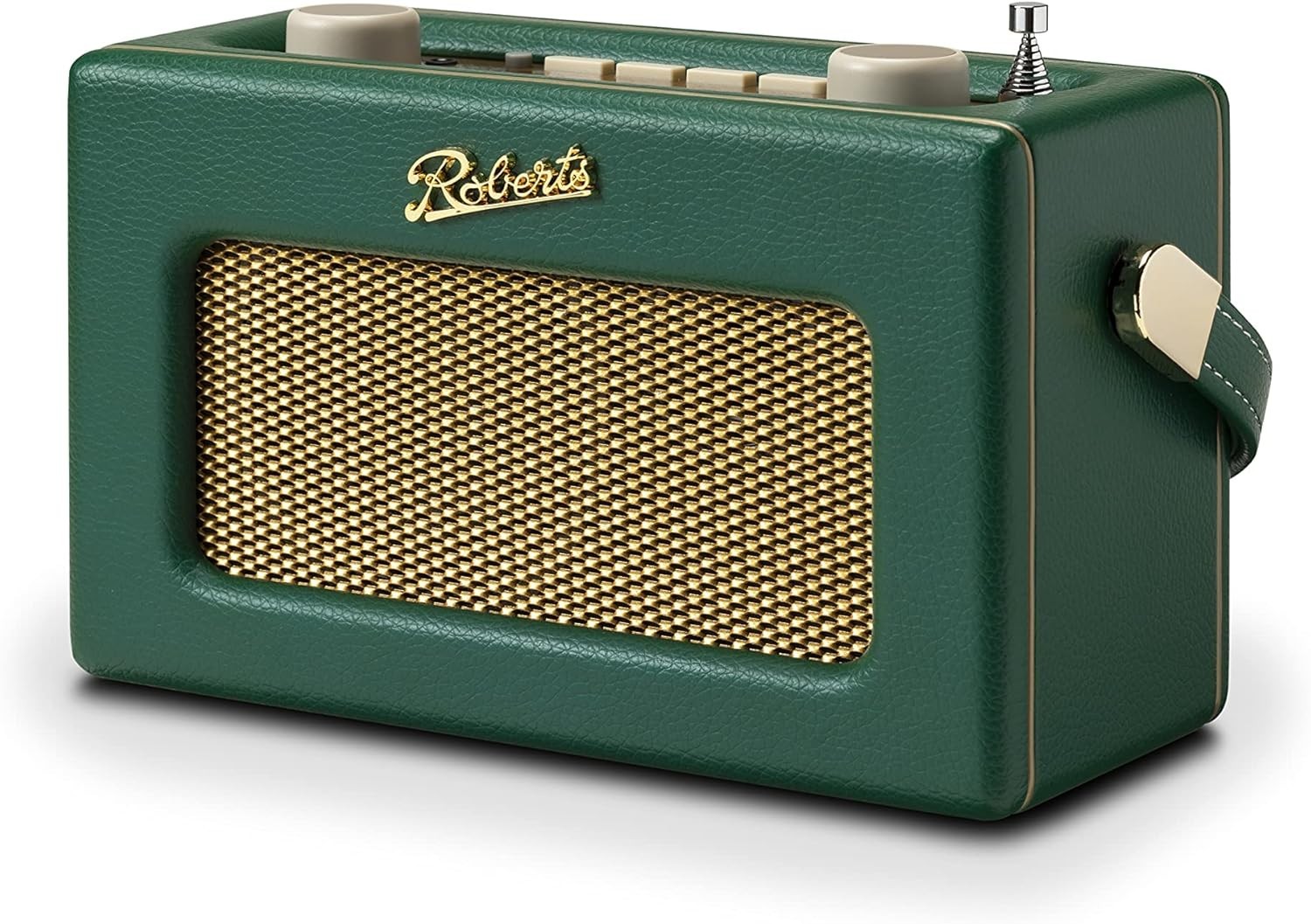 Portable DAB DAB+ FM Radio Bluetooth Retro Dark Green