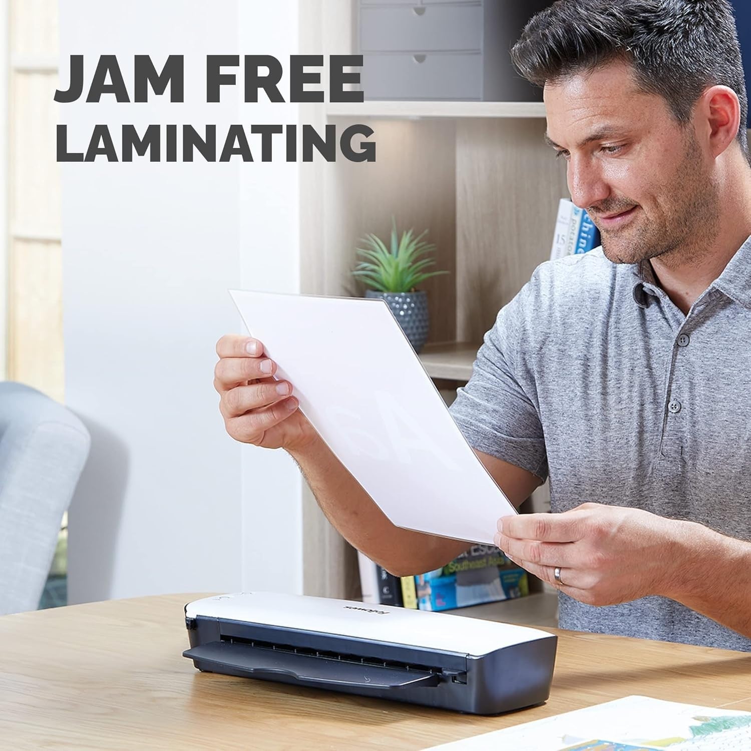 A3 Laminator Machine Jam Free Auto Shut Off Fast Warm Up 80–125 Mic