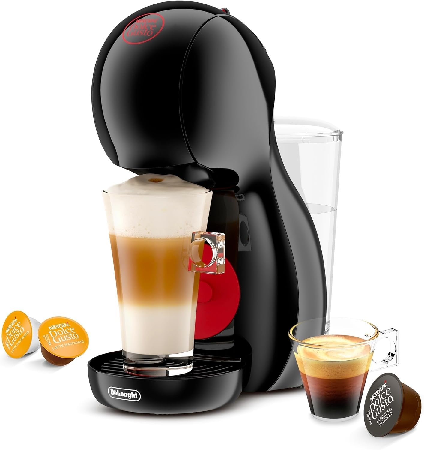 Compact Coffee Pod Machine | 15 Bar Pressure | Hot & Cold Drinks | Auto Shut Off