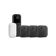 Wireless HD Security Camera System 3 Cam + Video Doorbell IP65 1080p