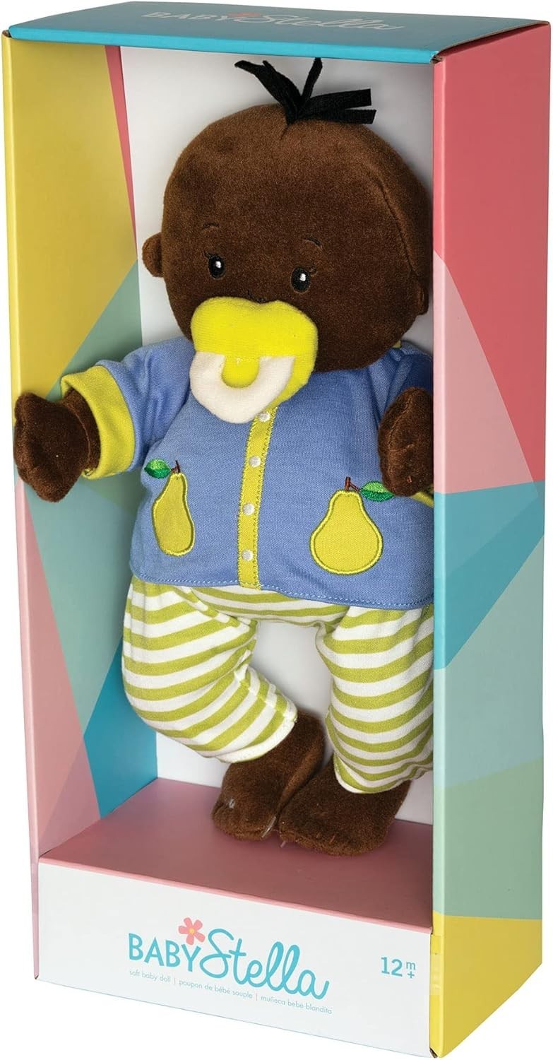 38cm Soft Baby Doll Magnetic Pacifier Removable Outfit First Friend Gift