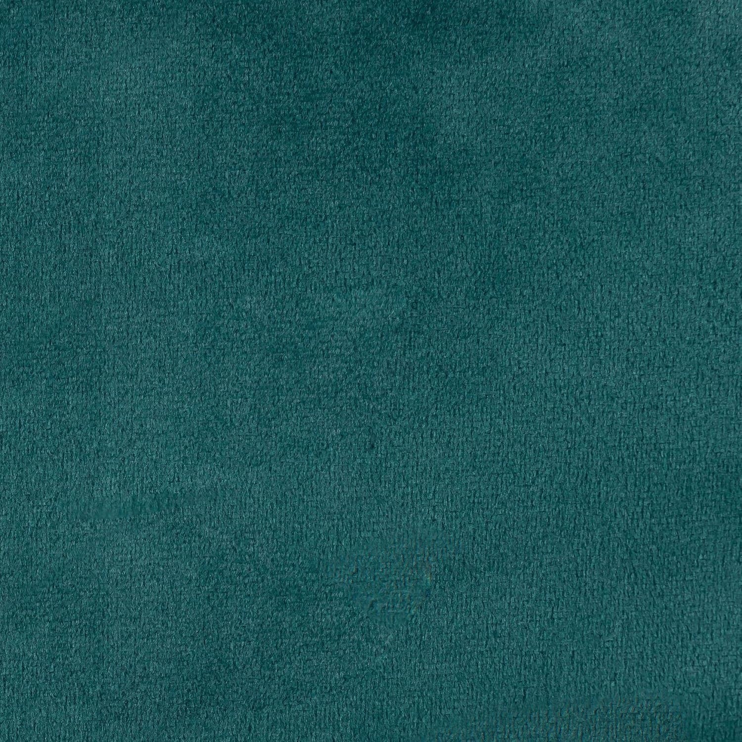 Velvet Bean Bag Chair with Footstool Adult Lounge Seat Teal Green