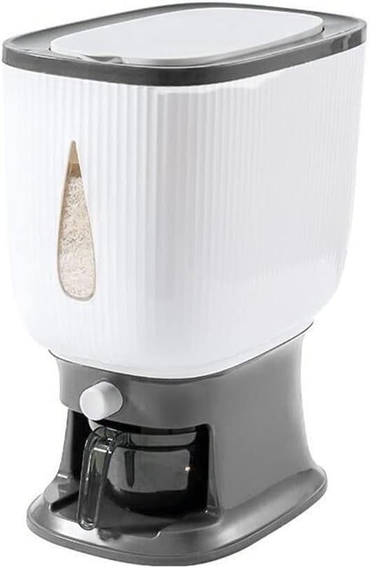 10KG Automatic Rice Dispenser Smart Grain Storage Container with Cup