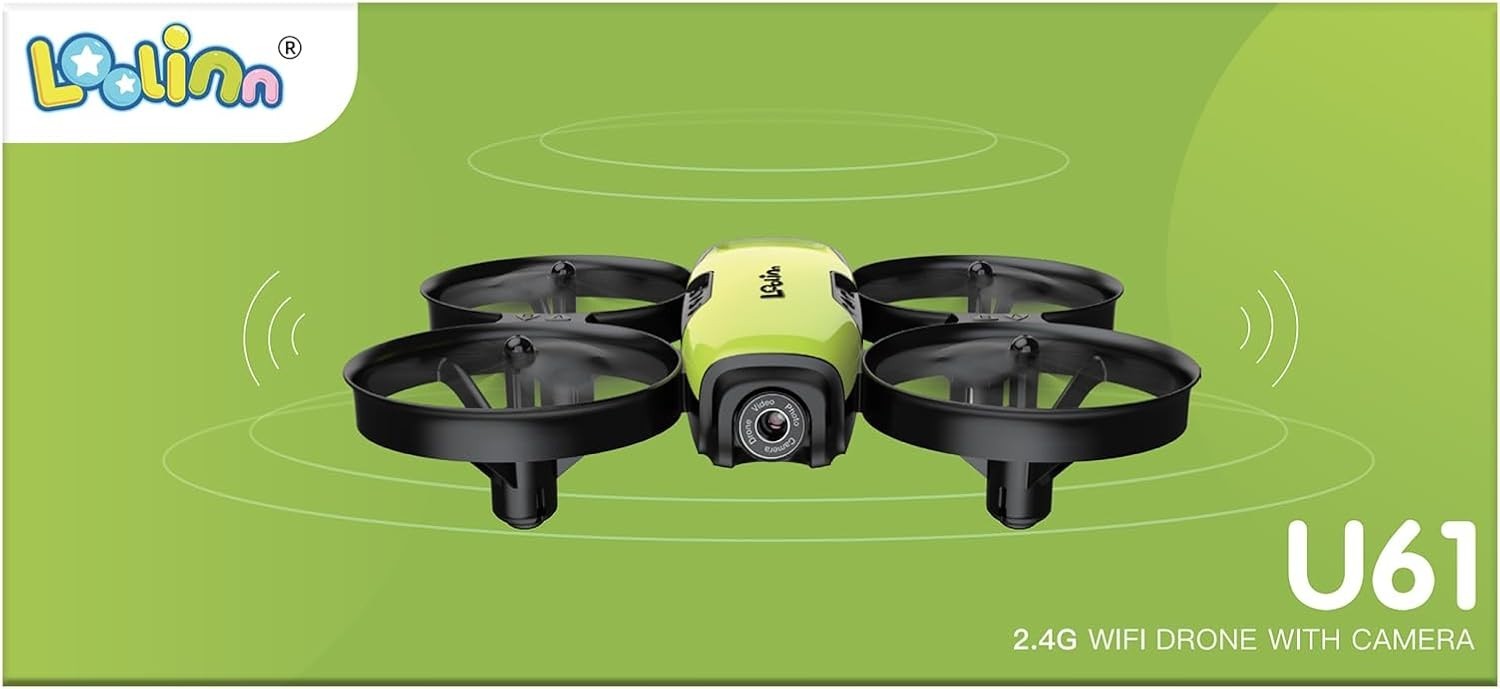 Mini Drone for Kids with Camera, 21min Flight Time, Safe RC Quadcopter Toy