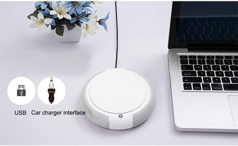 Portable HEPA Air Purifier Solar USB Car Bedroom Allergy Dust