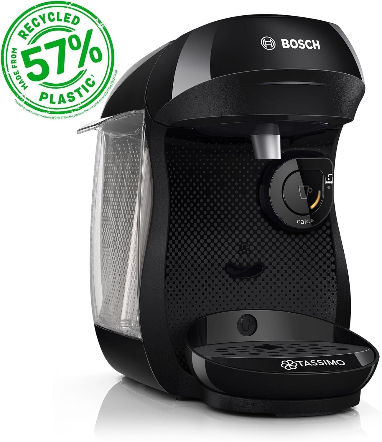 Pod Coffee Machine with Auto Clean, Adjustable Cup Size & Descaling Bundle