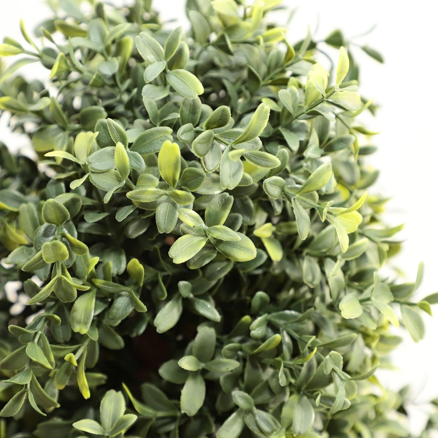 Set of 2 90cm Artificial Boxwood Topiary Trees Pyramid Cone Indoor Outdoor Home