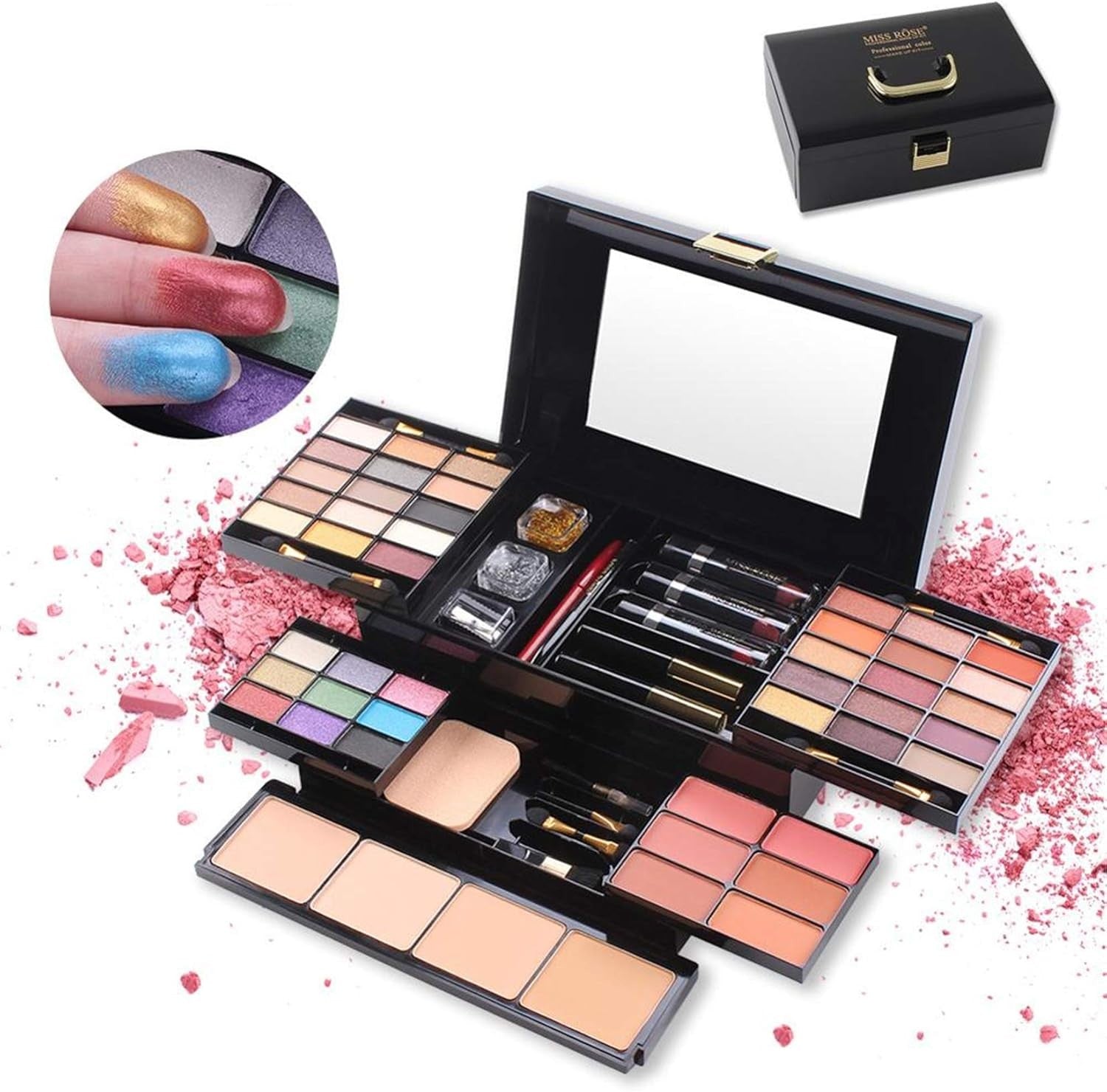 All In One Makeup Gift Set Xmas Kit Eyeshadow Lipstick