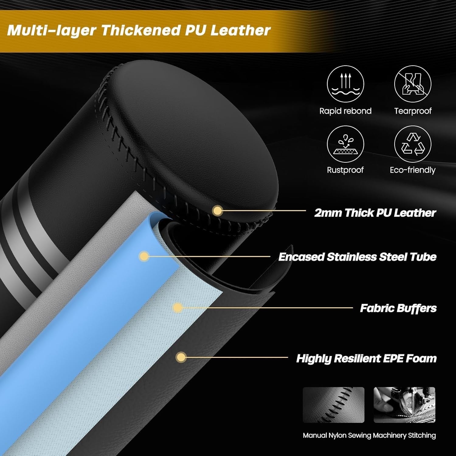 Free Standing Punch Bag Heavy Duty MMA Kickboxing Boxing Training
