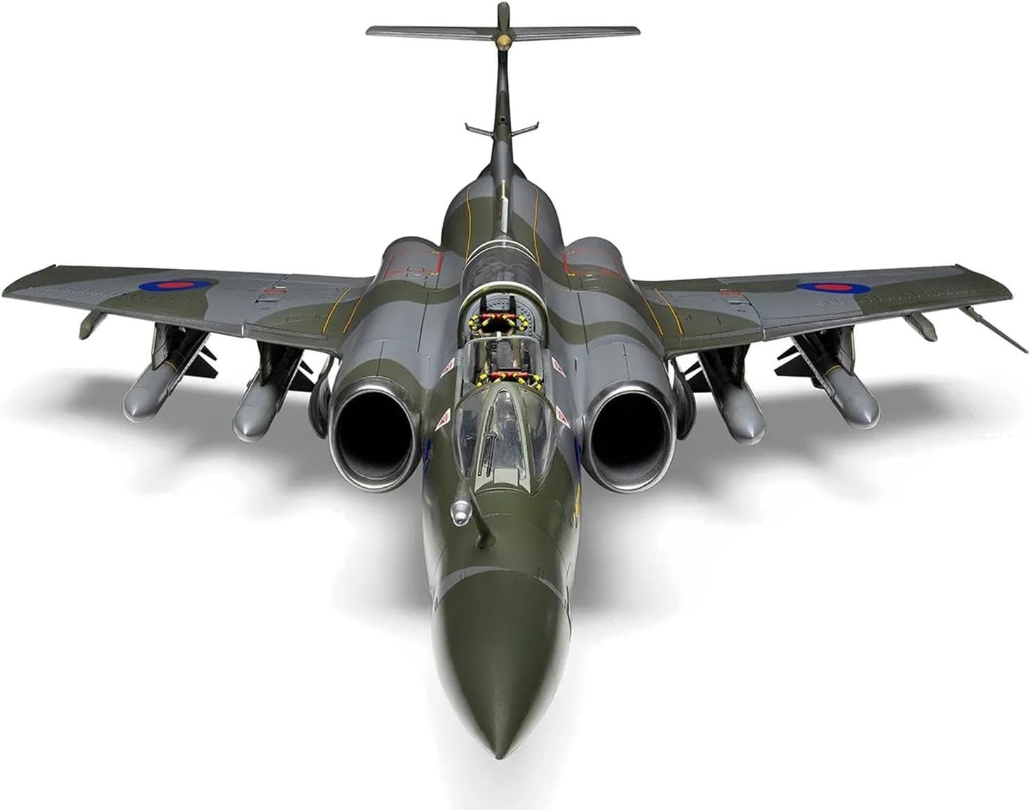 1:48 Jet Fighter Model Kit RAF S.2B | Camouflage Military Plane Build Set