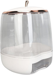 10KG Airtight Rice Container Transparent Grain Storage Dispenser Bin