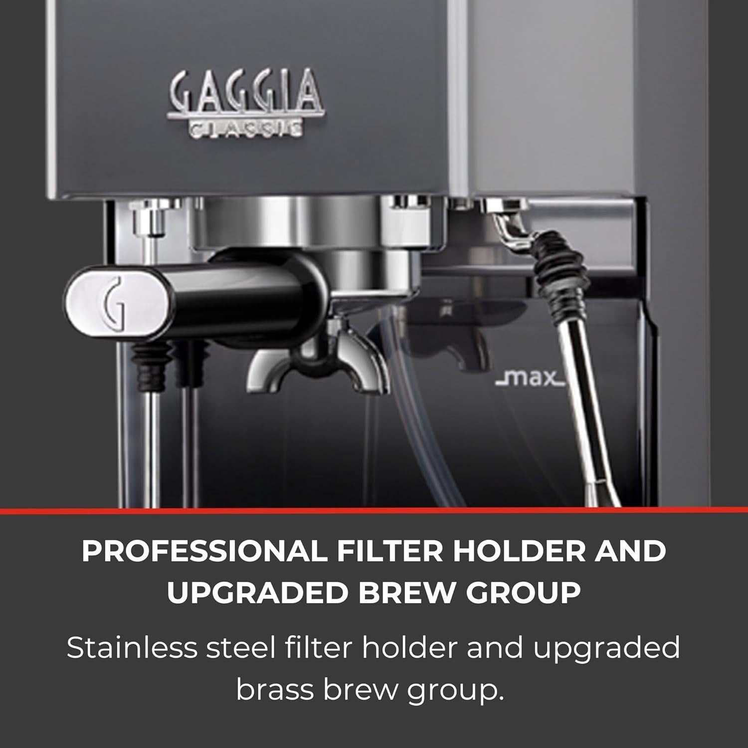 Pro Manual Espresso Machine | Brass Boiler | 2.1L Tank | Steam Wand | 1200W