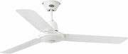 Faro Barcelona 33005 Eco Indus Ceiling Fan, 3-Speed, Wall Control, White