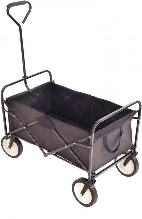 Heavy Duty Foldable Garden Festival Trolley Wagon Cart 70kg Capacity