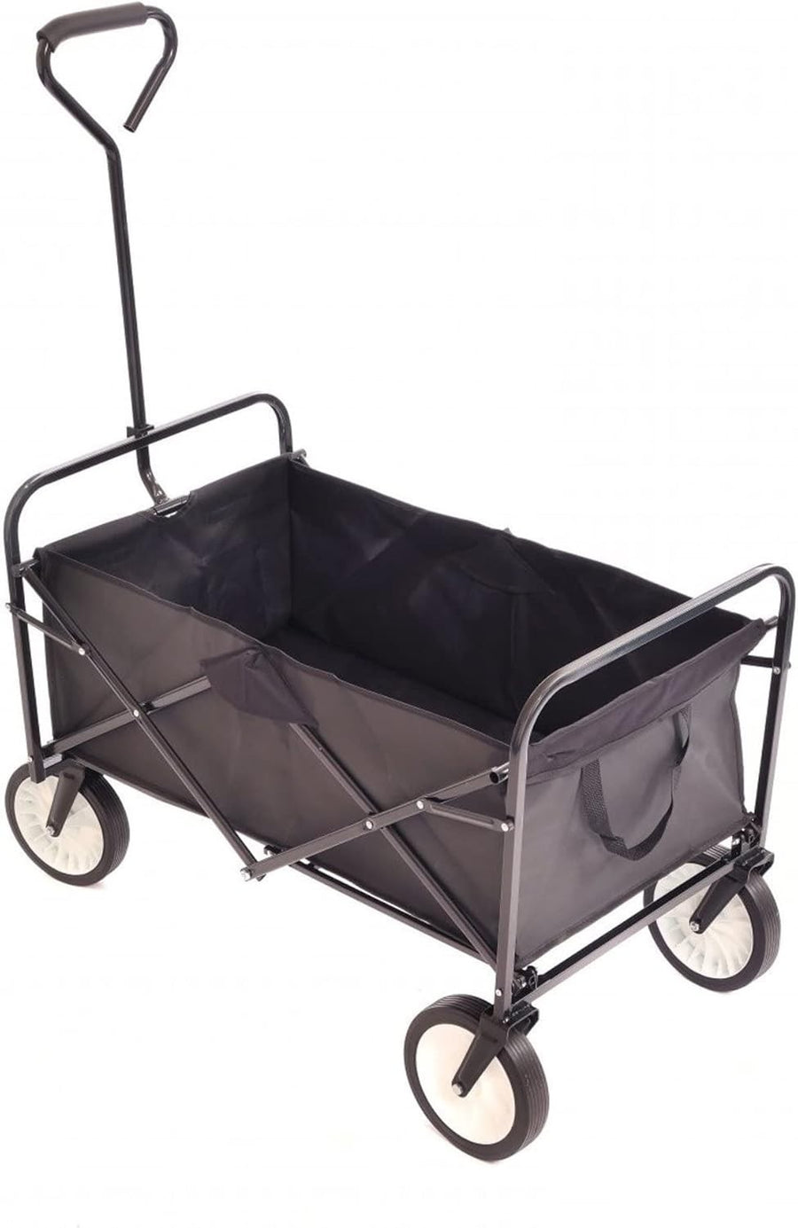 Heavy Duty Foldable Garden Festival Trolley Wagon Cart 70kg Capacity