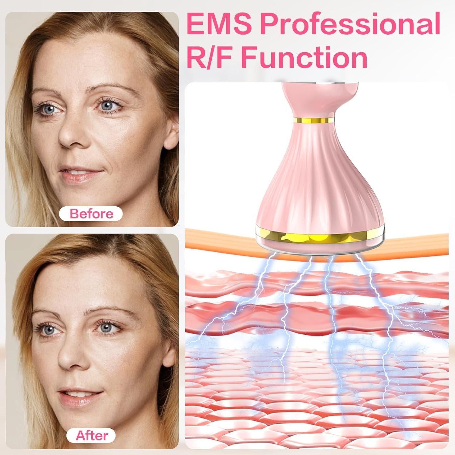 Cellulite Massager Body Sculpting Cavitation Slimming EMS RF Device