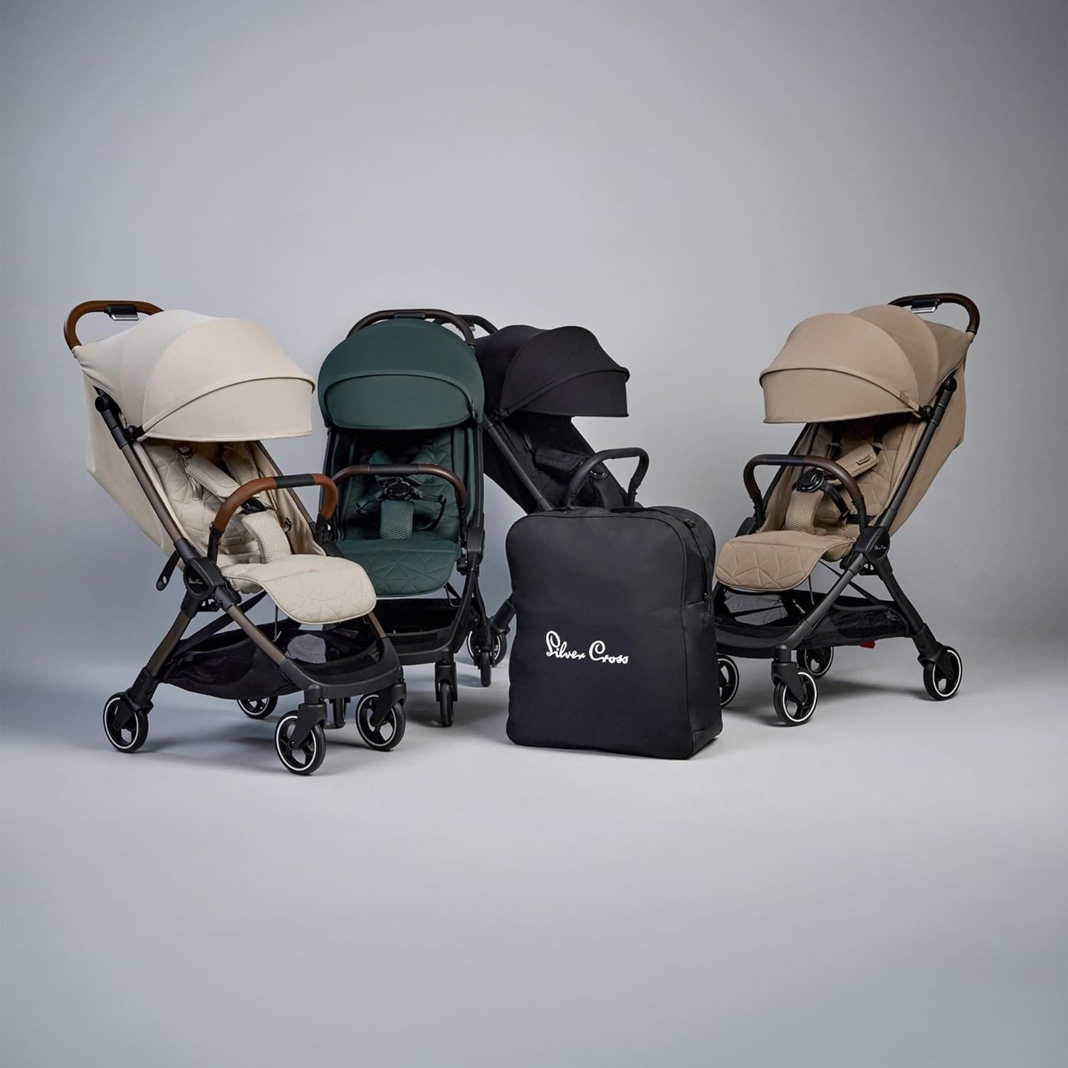 Ultra Compact Fold Travel Pushchair Lie Flat Seat Newborn–4Y 22kg