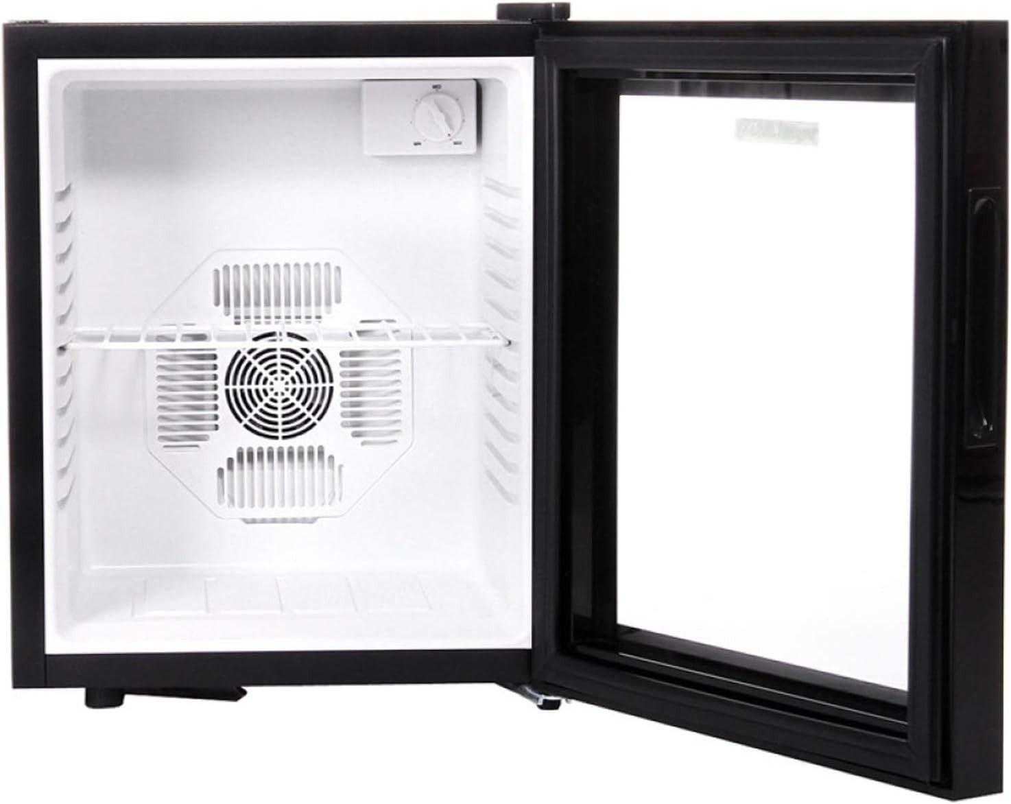 10L Mini Fridge Black Portable Quiet Frost-Free Bedroom Freezer