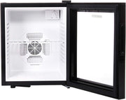 10L Mini Fridge Black Portable Quiet Frost-Free Bedroom Freezer